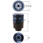 Knecht | Kraftstofffilter | KC 67