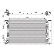 Valeo | Kühler, Motorkühlung | 735471