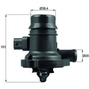 Mahle | Thermostat, Kühlmittel | TM 36 103