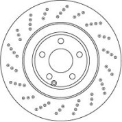 TRW | Bremsscheibe | DF6668S