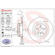 Brembo | Bremsscheibe | 09.C414.13