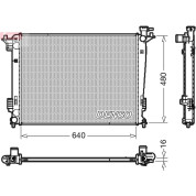 Denso | Kühler, Motorkühlung | DRM33066