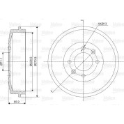 Valeo | Bremstrommel | 237000