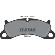 Textar | Bremsbelagsatz, Scheibenbremse | 2500301