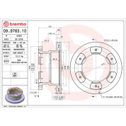 Brembo | Bremsscheibe | 09.9763.10