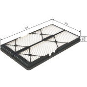 BOSCH | Filter, Innenraumluft | 1 987 432 044