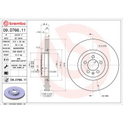 Brembo | Bremsscheibe | 09.D766.11
