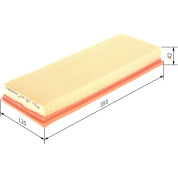 BOSCH | Luftfilter | F 026 400 155