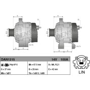 Denso | Generator | DAN1034