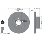 Textar | Bremsscheibe | 92122805