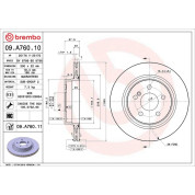 Brembo | Bremsscheibe | 09.A760.11