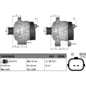 Denso | Generator | DAN509