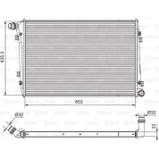 Valeo | Kühler, Motorkühlung | 701664