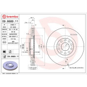 Brembo | Bremsscheibe | 09.8689.11