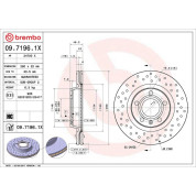 Brembo | Bremsscheibe | 09.7196.1X