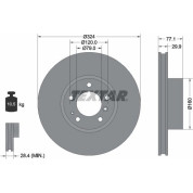 Textar | Bremsscheibe | 92058300