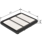 BOSCH | Luftfilter | F 026 400 167