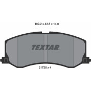 Textar | Bremsbelagsatz, Scheibenbremse | 2173001