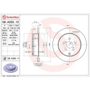 Brembo | Bremsscheibe | 08.A335.11