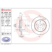 Brembo | Bremsscheibe | 08.A534.21
