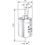 BOSCH | Kraftstofffilter | F 026 403 003