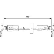 BOSCH | Bremsschlauch | 1 987 481 591