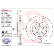 Brembo | Bremsscheibe | 09.B504.11