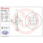 Brembo | Bremsscheibe | 08.D224.11