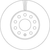 TRW | Bremsscheibe | DF6903S