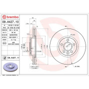 Brembo | Bremsscheibe | 09.A427.11