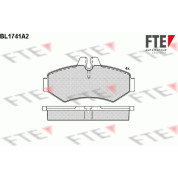 FTE | Bremsbelagsatz, Scheibenbremse | 9010325