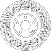 TRW | Bremsscheibe | DF6674S