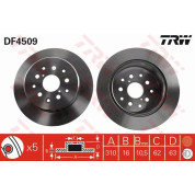 TRW | Bremsscheibe | DF4509