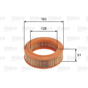 Valeo | Luftfilter | 585656