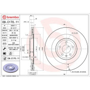 Brembo | Bremsscheibe | 09.C170.11