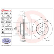 Brembo | Bremsscheibe | 09.6983.10