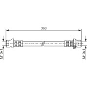 BOSCH | Bremsschlauch | 1 987 476 210