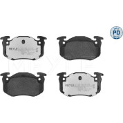 Meyle | Bremsbelagsatz, Scheibenbremse | 025 209 7311/PD