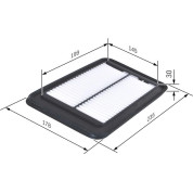 BOSCH | Luftfilter | F 026 400 127