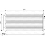 Valeo | Kondensator, Klimaanlage | 814413