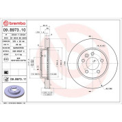 Brembo | Bremsscheibe | 09.B973.11