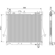 Valeo | Kühler, Motorkühlung | 701231