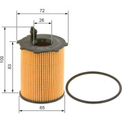 BOSCH | Ölfilter | F 026 407 082