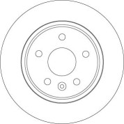 TRW | Bremsscheibe | DF6846