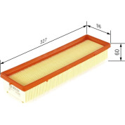 BOSCH | Luftfilter | F 026 400 377