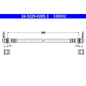 ATE | Bremsschlauch | 24.5229-0285.3