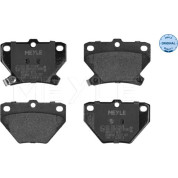 Meyle | Bremsbelagsatz, Scheibenbremse | 025 235 2114/W