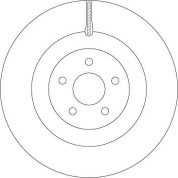 TRW | Bremsscheibe | DF6871