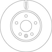 TRW | Bremsscheibe | DF6819