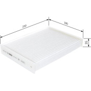 BOSCH | Filter, Innenraumluft | 1 987 435 010